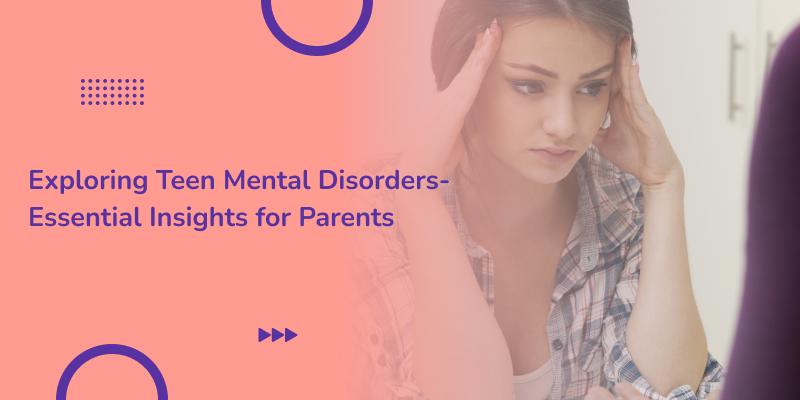 Image of a teenage girl visiting counsellor to treat mental disorder.